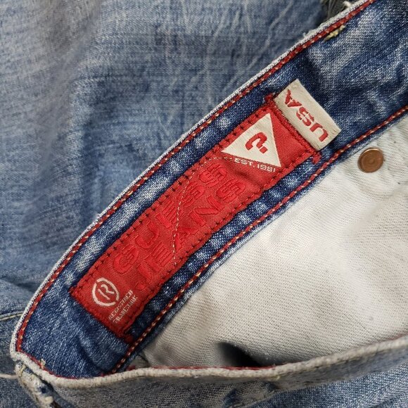 Vintage 1990s Y2K Guess Jeans Button Fly 100% Cotton Sz 30 - Picture 7 of 9